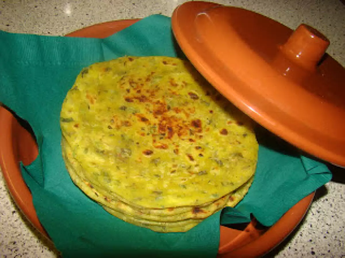 Methi Thepla/Fenugreek Greens Flatbread