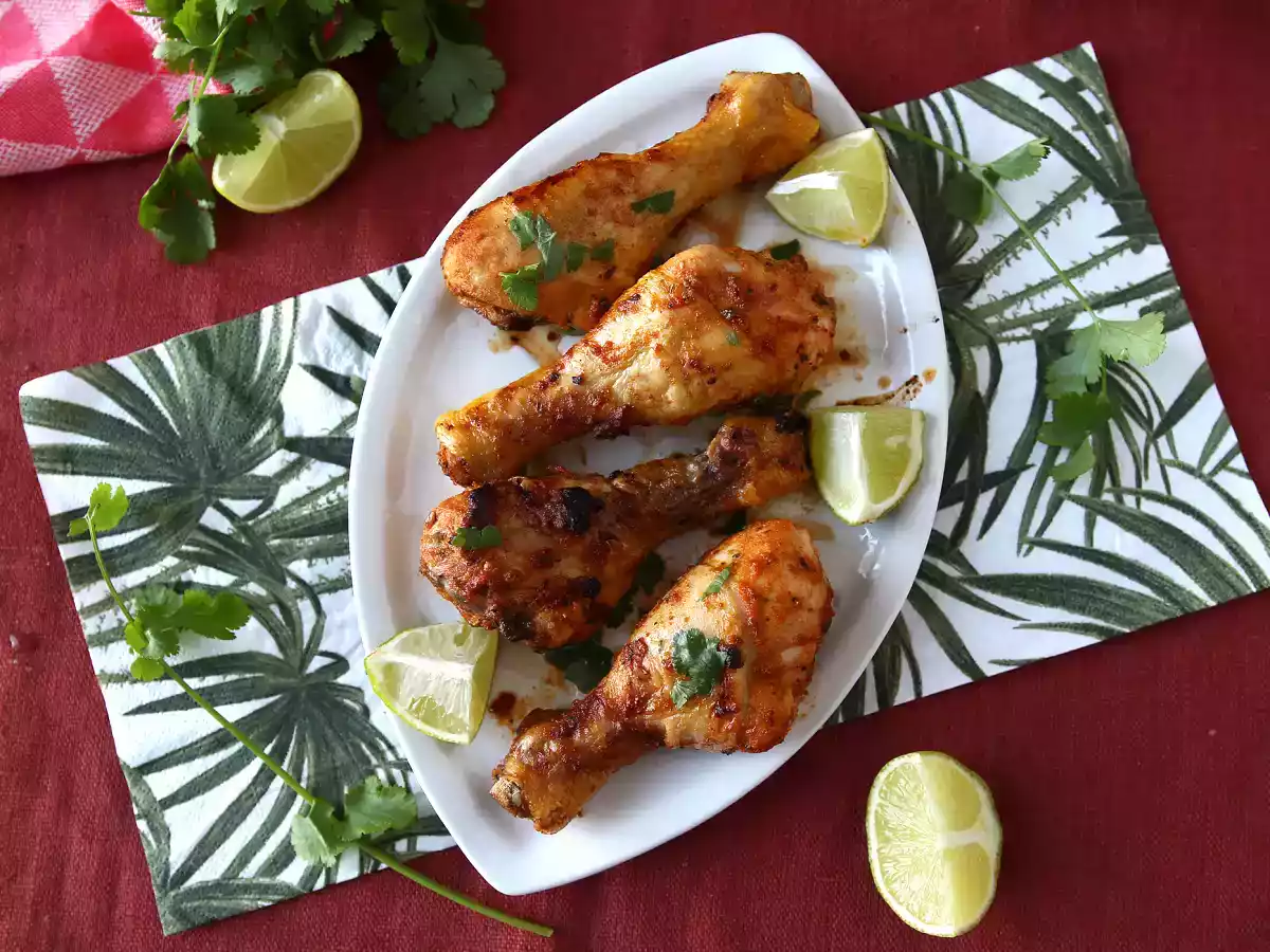 Mexican chicken drumsticks with a delicious marinade - photo 3