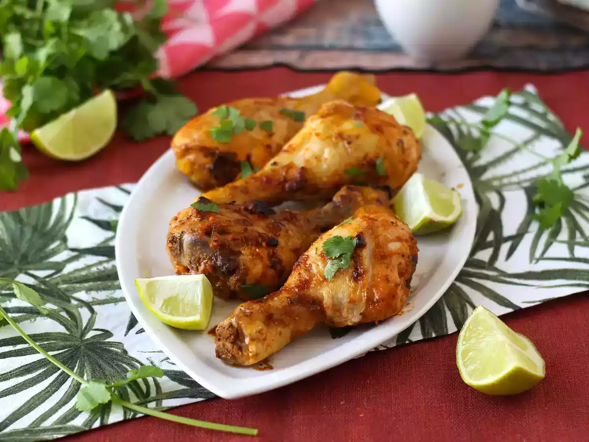 Mexican chicken drumsticks with a delicious marinade - photo 4