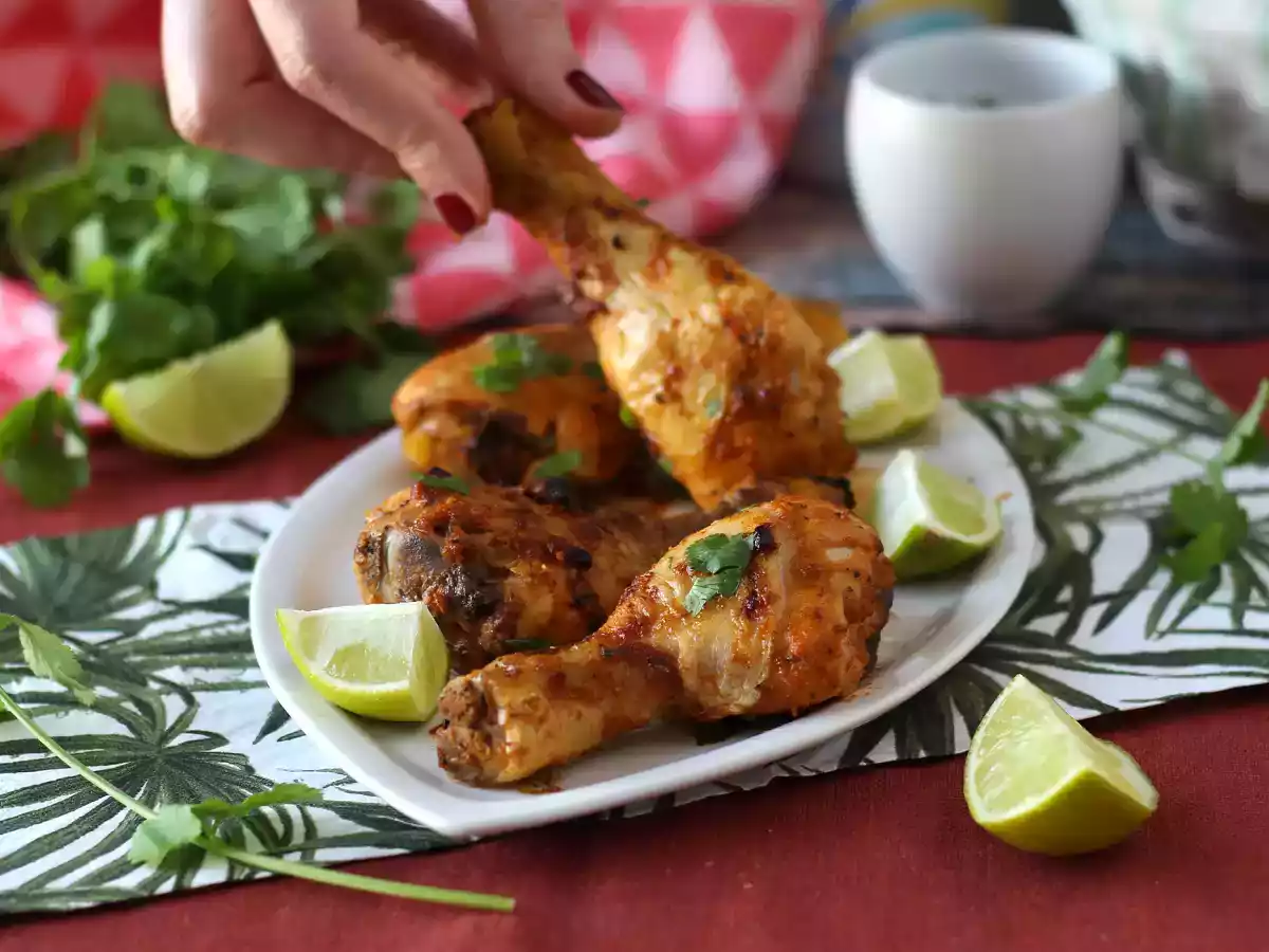 Mexican chicken drumsticks with a delicious marinade - photo 5