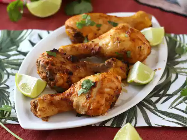 Recipe Mexican chicken drumsticks with a delicious marinade
