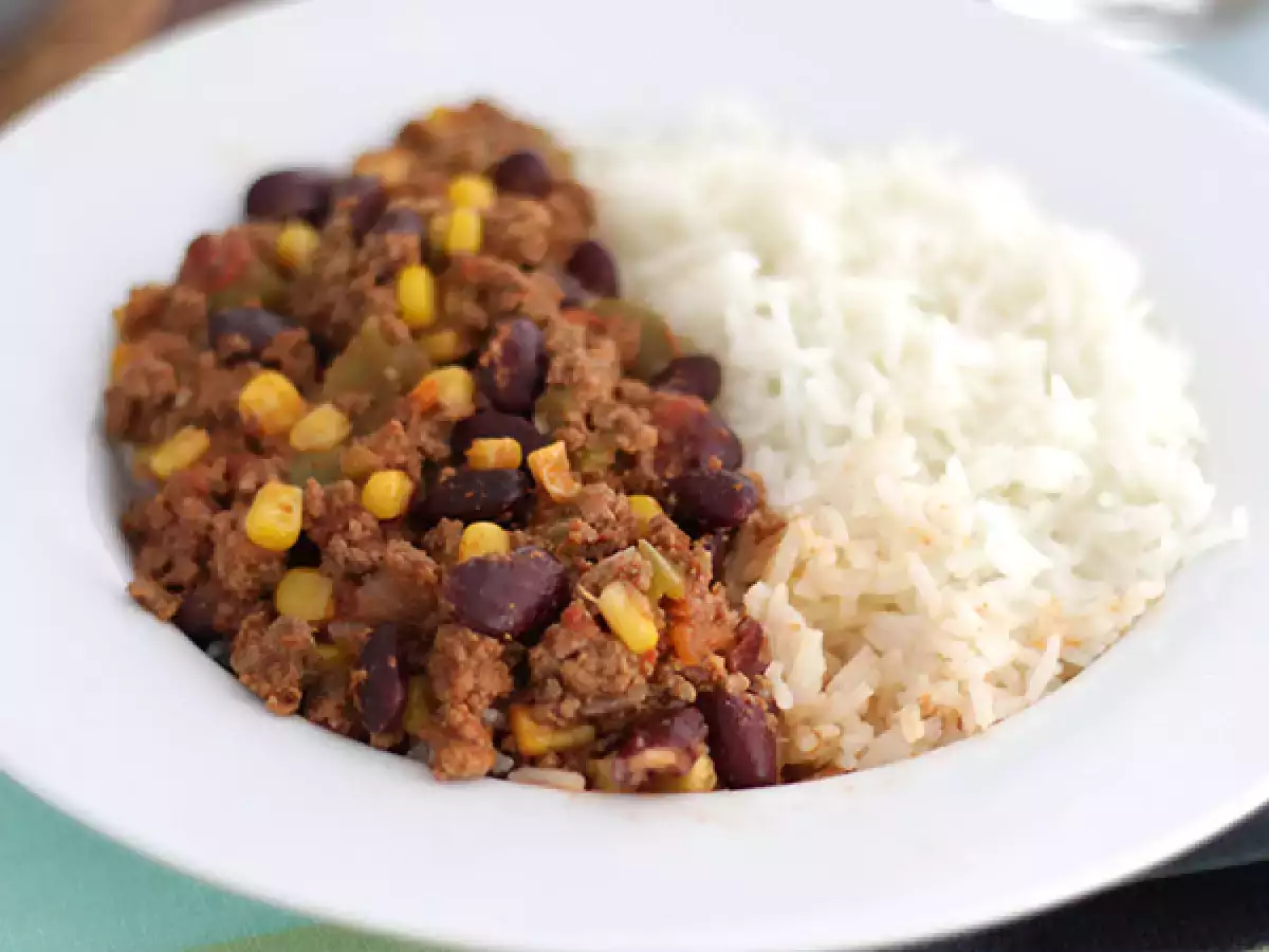 Mexican chili con carne