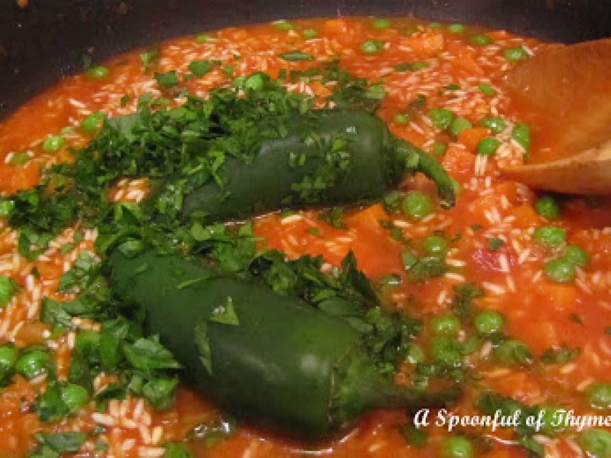 Mexican Red Rice (Arroz Rojo) and Pot Beans (Frijoles Mexicanos) - photo 2