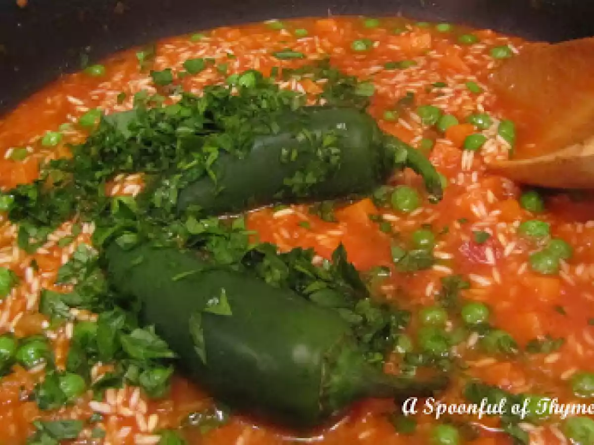 Mexican Red Rice (Arroz Rojo) and Pot Beans (Frijoles Mexicanos) - photo 2