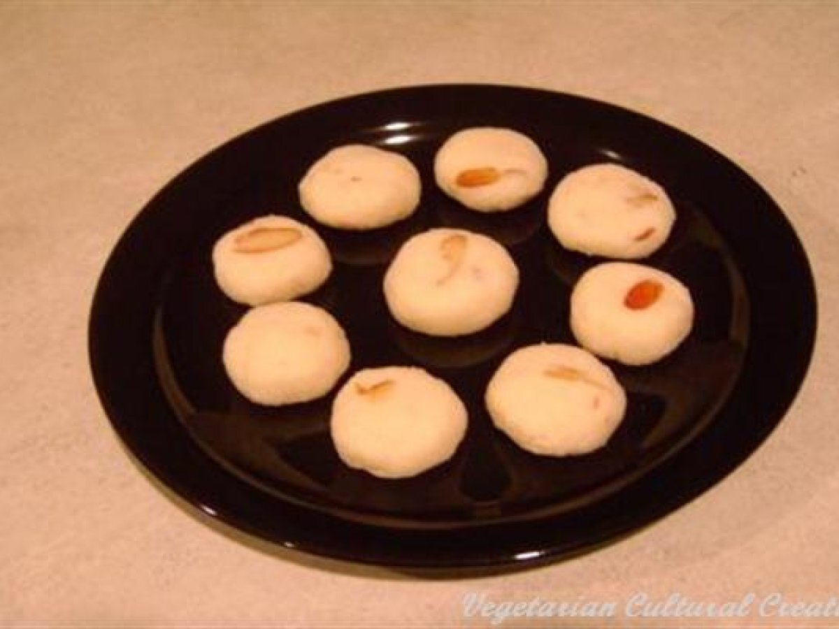 Microwave Almond Milk Peda (Fudge)