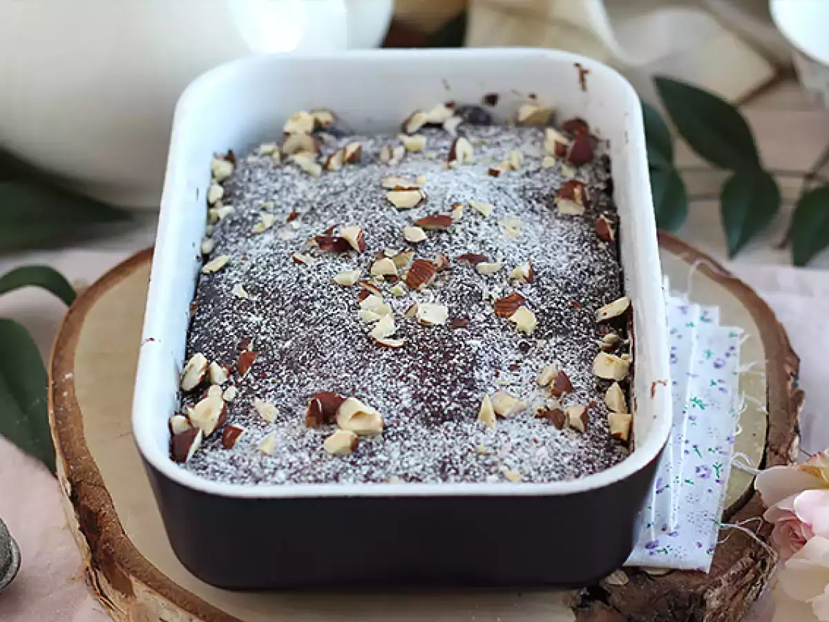 Microwave brownie