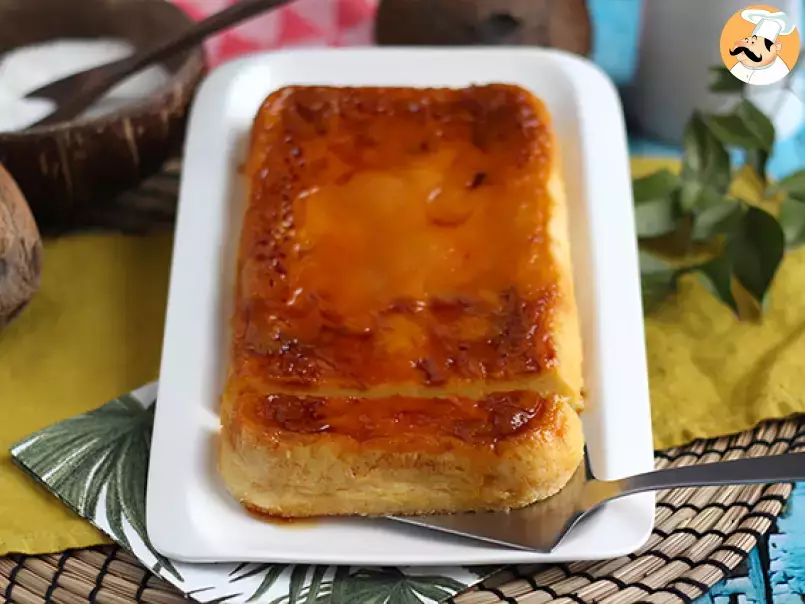 Microwave coconut flan - 8 minutes - photo 4