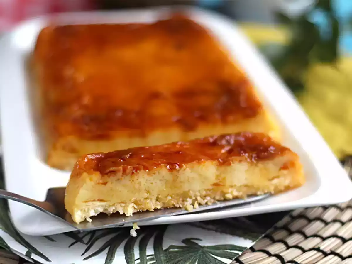 Microwave coconut flan in 8 minutes - photo 2