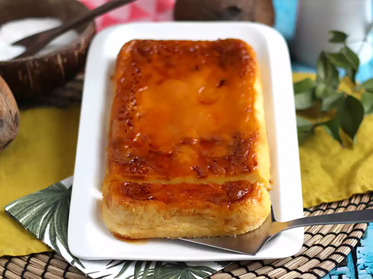 Microwave coconut flan in 8 minutes - photo 4