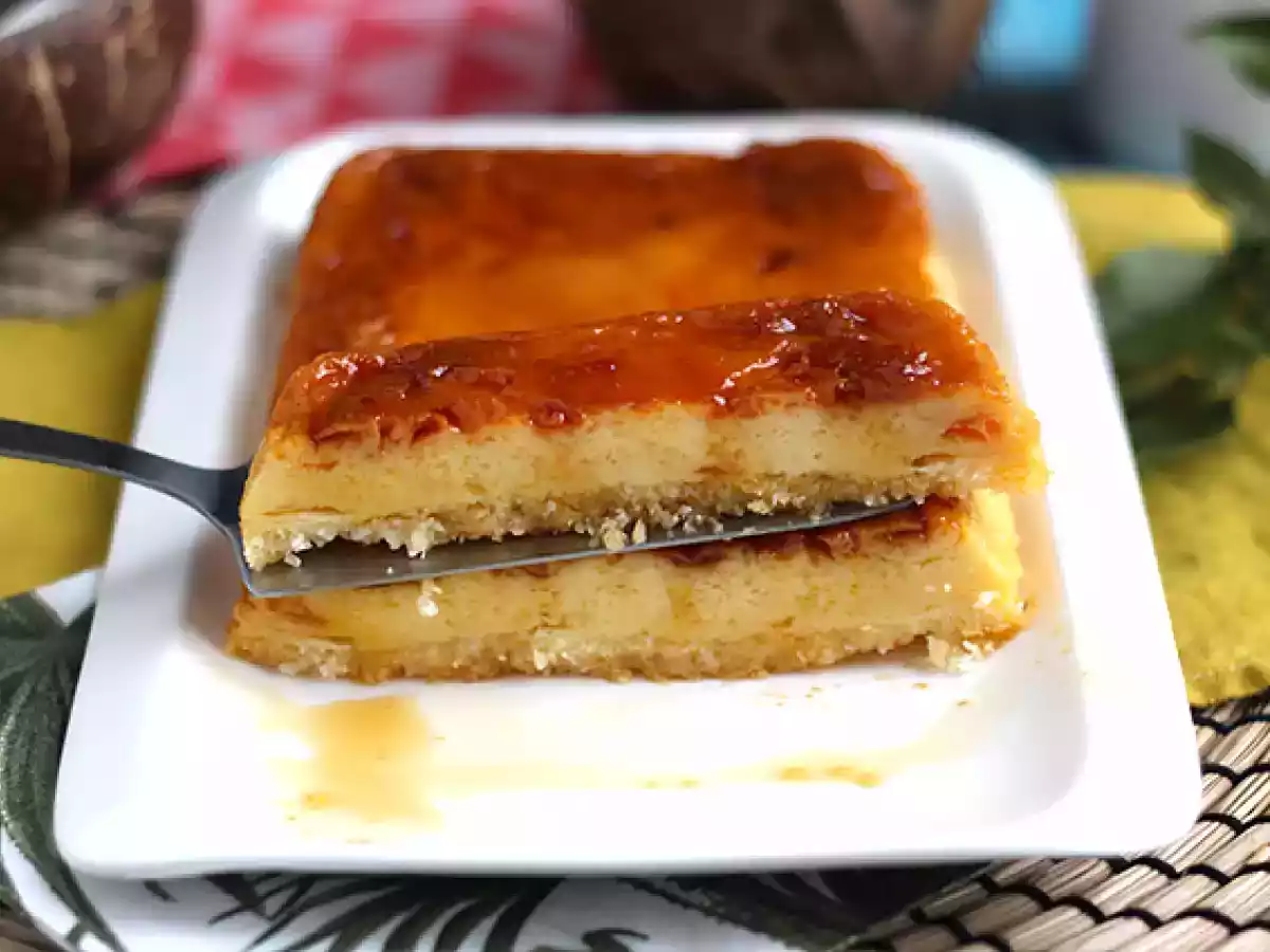 Microwave coconut flan in 8 minutes - photo 5