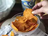 Microwave sweet potato chips, photo 3