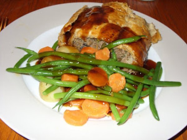 Minced Beef Wellington - a Jamie Oliver favourite.