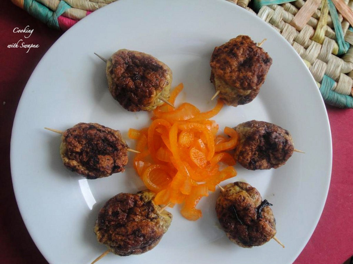 Minced Mini Chicken Kebabs - photo 3