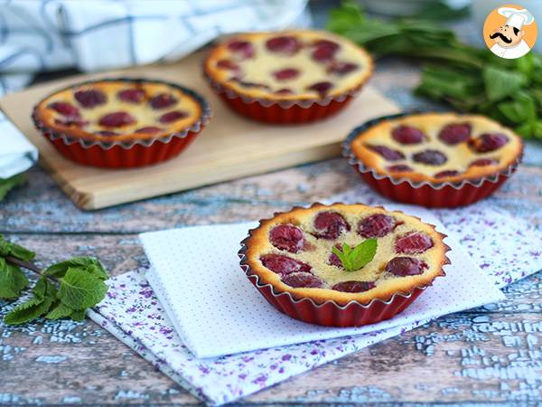 Mini cherry clafoutis, gluten-free dessert - photo 2