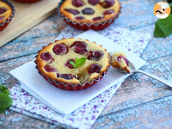 Mini cherry clafoutis, gluten-free dessert - photo 3