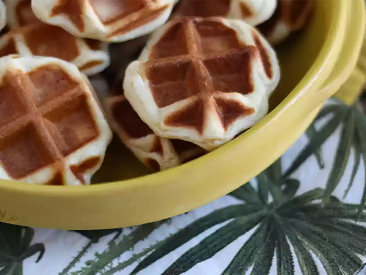 Mini chocolate waffles - photo 5