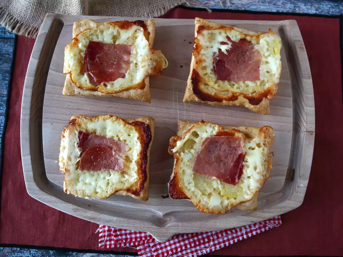 Mini serrano, cheese and potato tatins - photo 6
