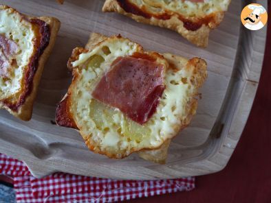 Mini serrano, cheese and potato tatins - photo 3