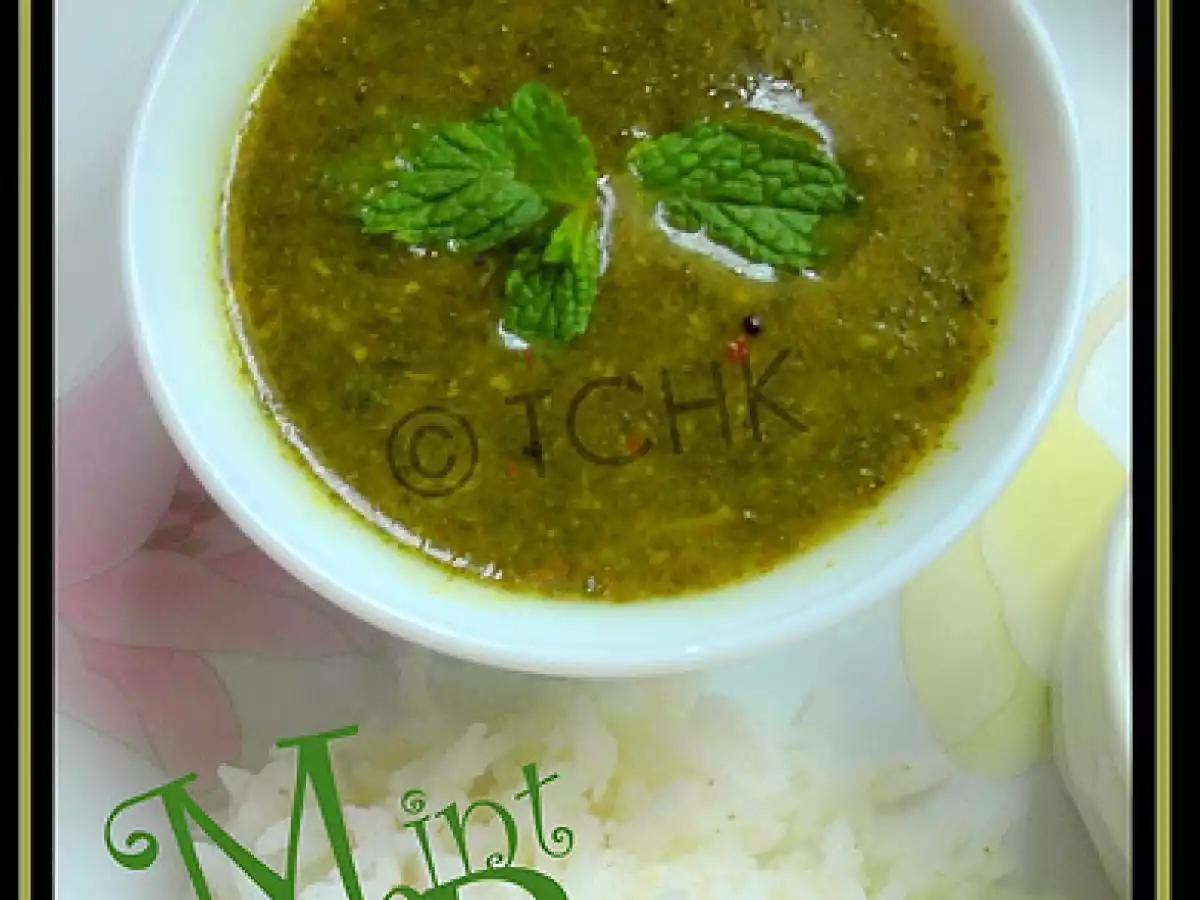Mint Rasam/Pudina Rasam