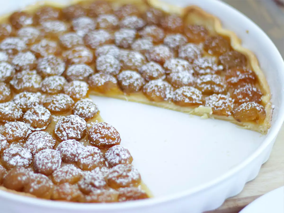 Mirabelle plum tart - video recipe!