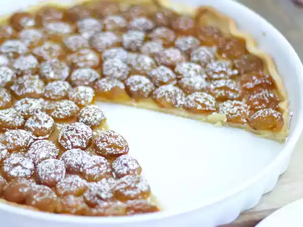 Mirabelle plums tart - video recipe !-image