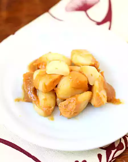 Miso pickled garlic recipe