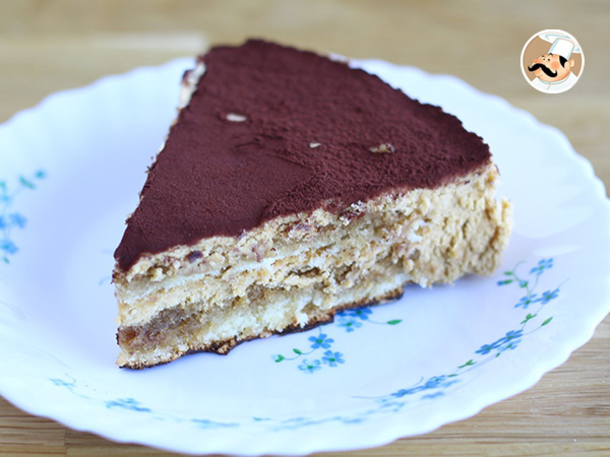 Mocha cake, a classic coffee dessert