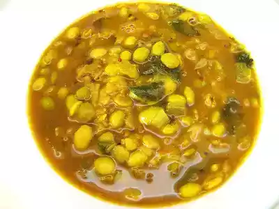 Mochai payaru sambar recipe - easy indian beans sambar