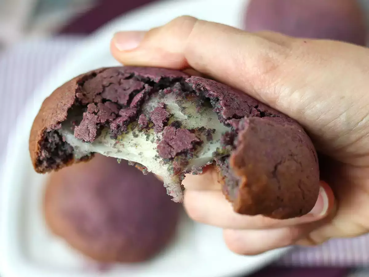 Mochi cookies with ube - photo 3