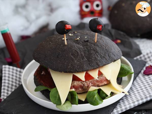 Monster burger for halloween - photo 2