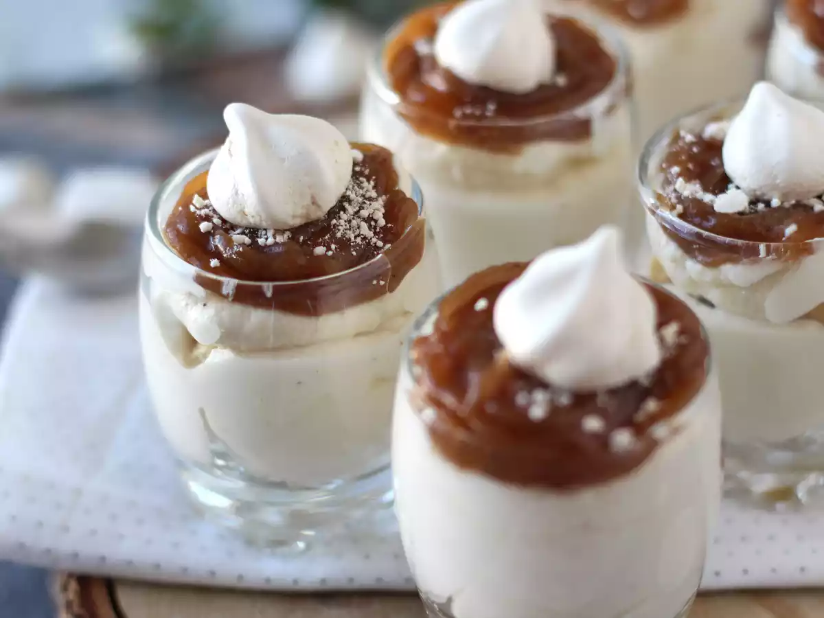 Mont blanc-style verrines with chestnut cream and meringue - photo 7