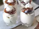 Mont blanc-style verrines with chestnut cream and meringue, photo 2