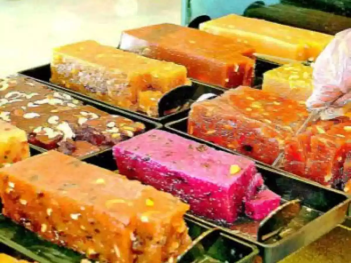 Moong Dal Halwa, Kesaria Milk Halwa and Almond (Badam ) Halwa