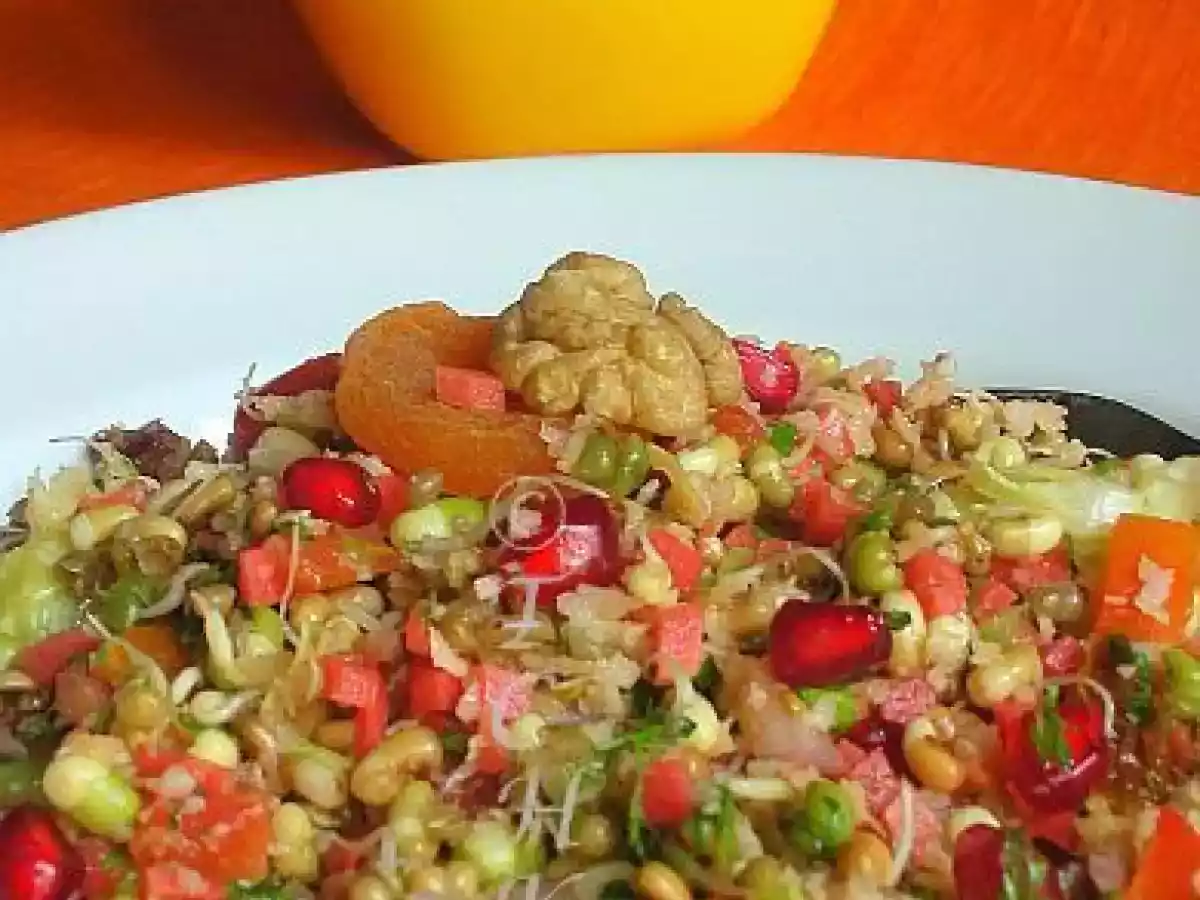 Moong Sprouts Salad