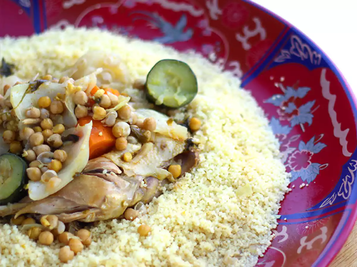 Moroccan couscous - video recipe ! - photo 2