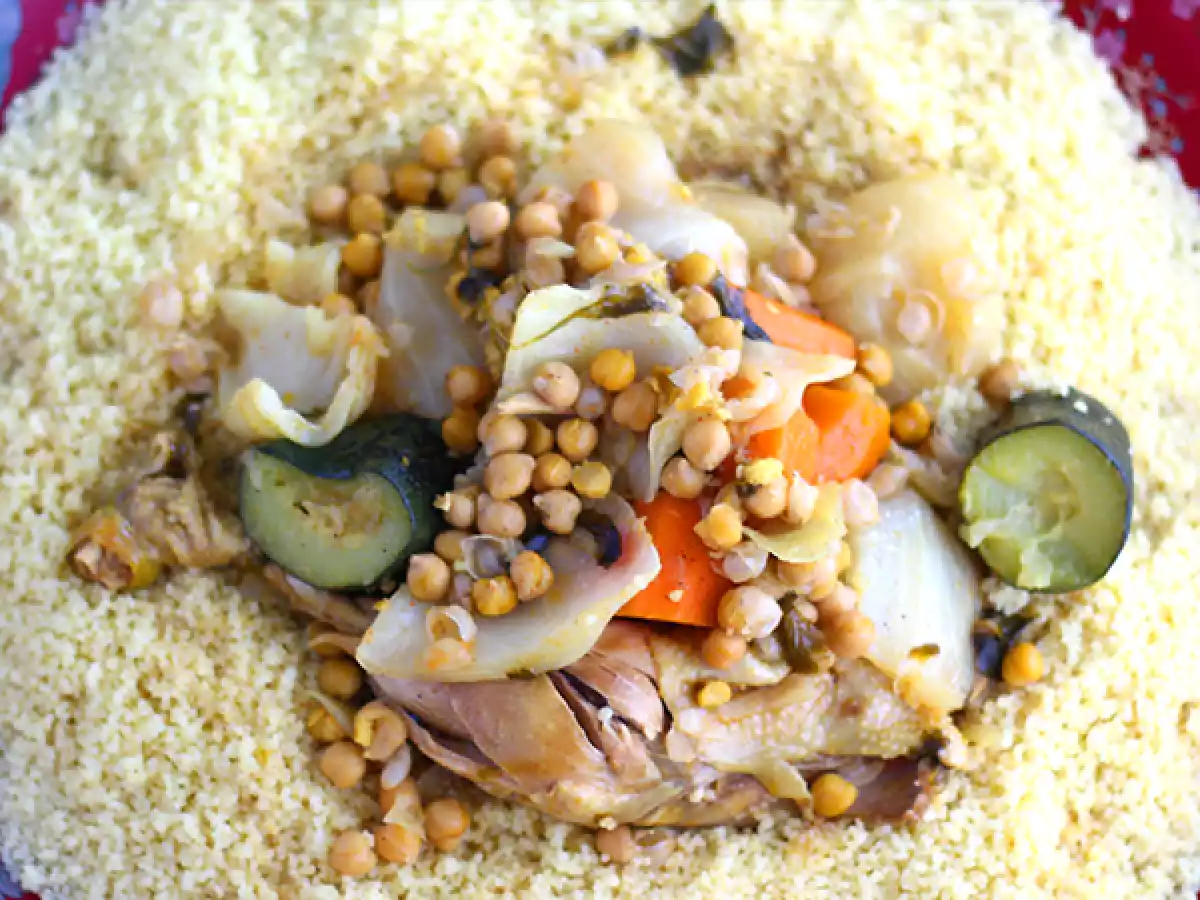 Moroccan couscous - video recipe ! - photo 3