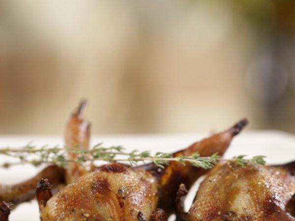 Moroccan style Quails with Honey