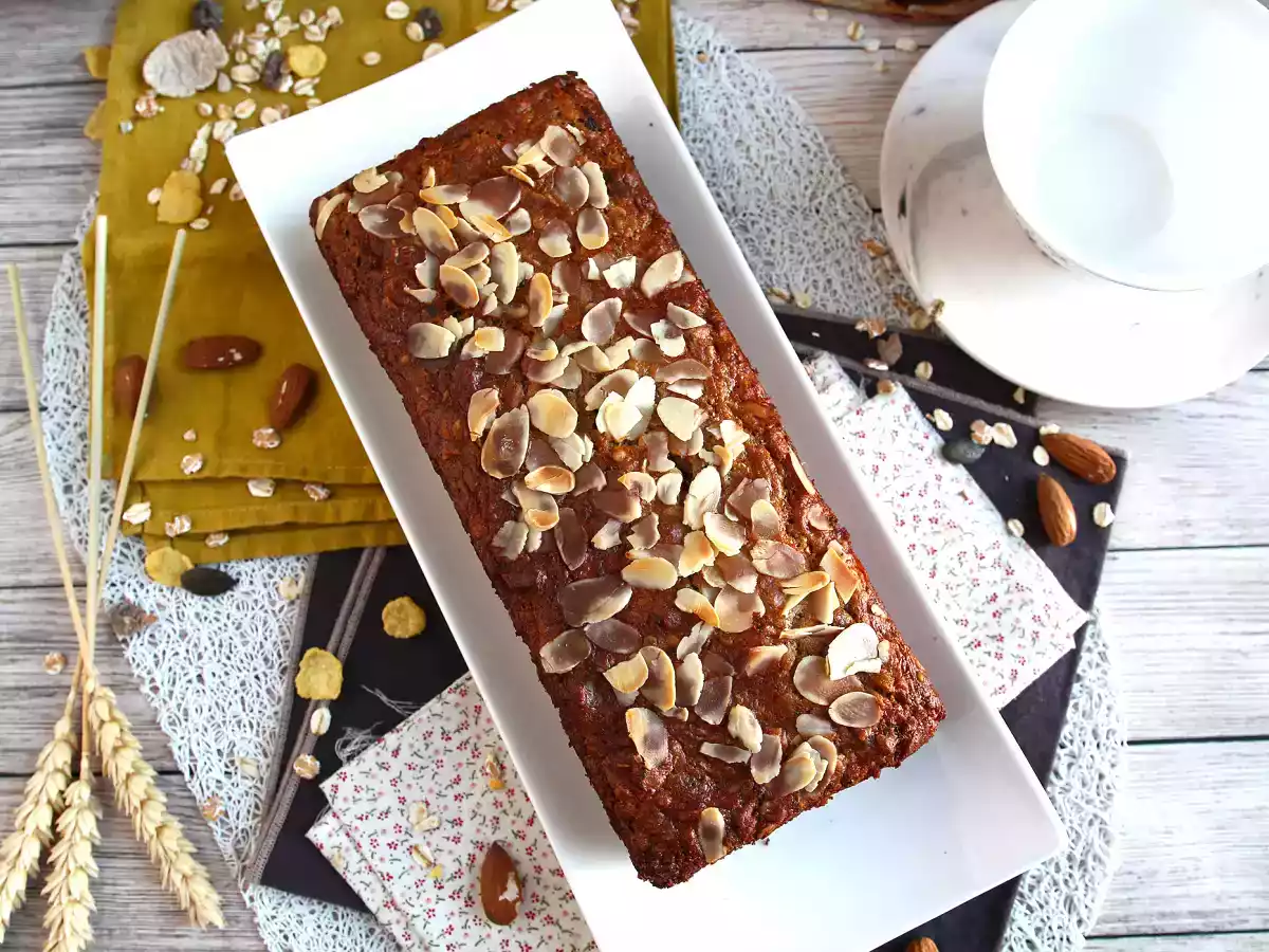 Muesli cake without added sugar - anti-waste recipe perfect for pre-workout! - photo 4