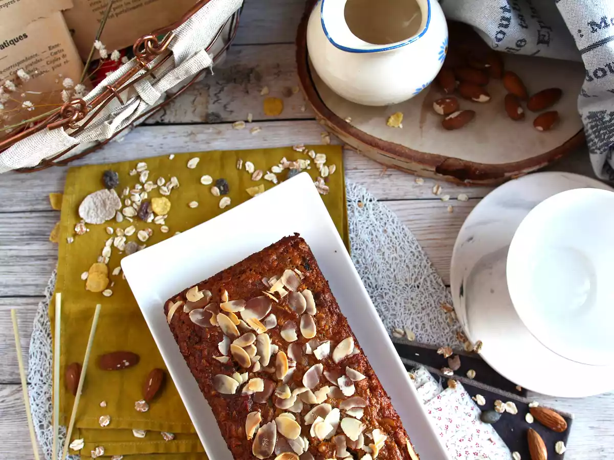 Muesli cake without added sugar - anti-waste recipe perfect for pre-workout! - photo 5