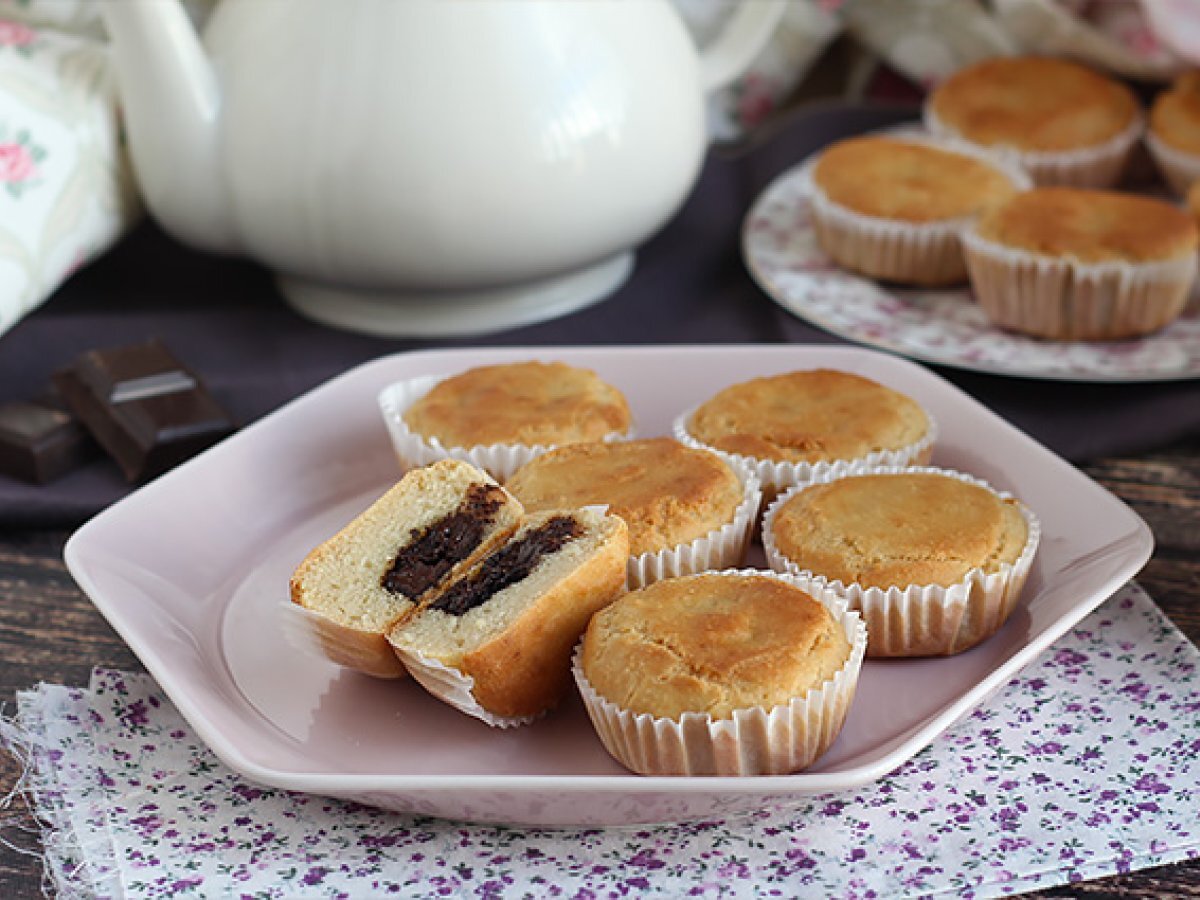 Muffins with chocolate core - Vegan and gluten free - photo 5