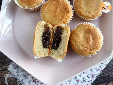 Muffins with chocolate core - Vegan and gluten free, photo 2