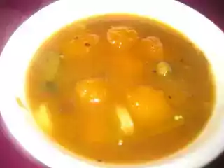 Mukkala Pulusu (Bellam Pulusu) Sweet Tangy Vegetables Stew