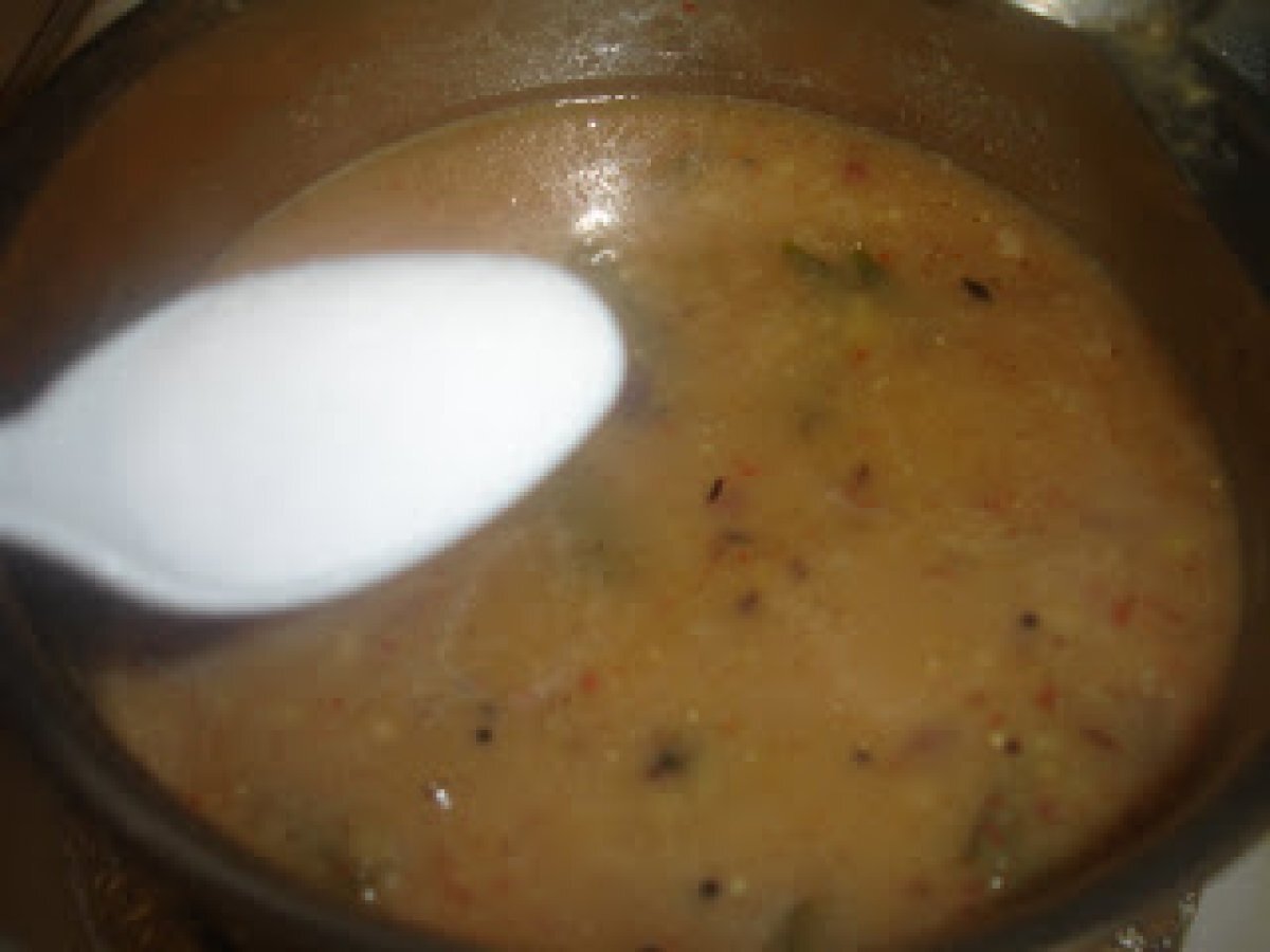 Mulakkaya pappu kattu(Drumstick masala dal) - photo 2