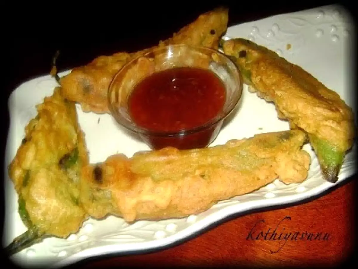 Mulaku Bajji /Chili /Banana - Pepper Fritters - photo 2