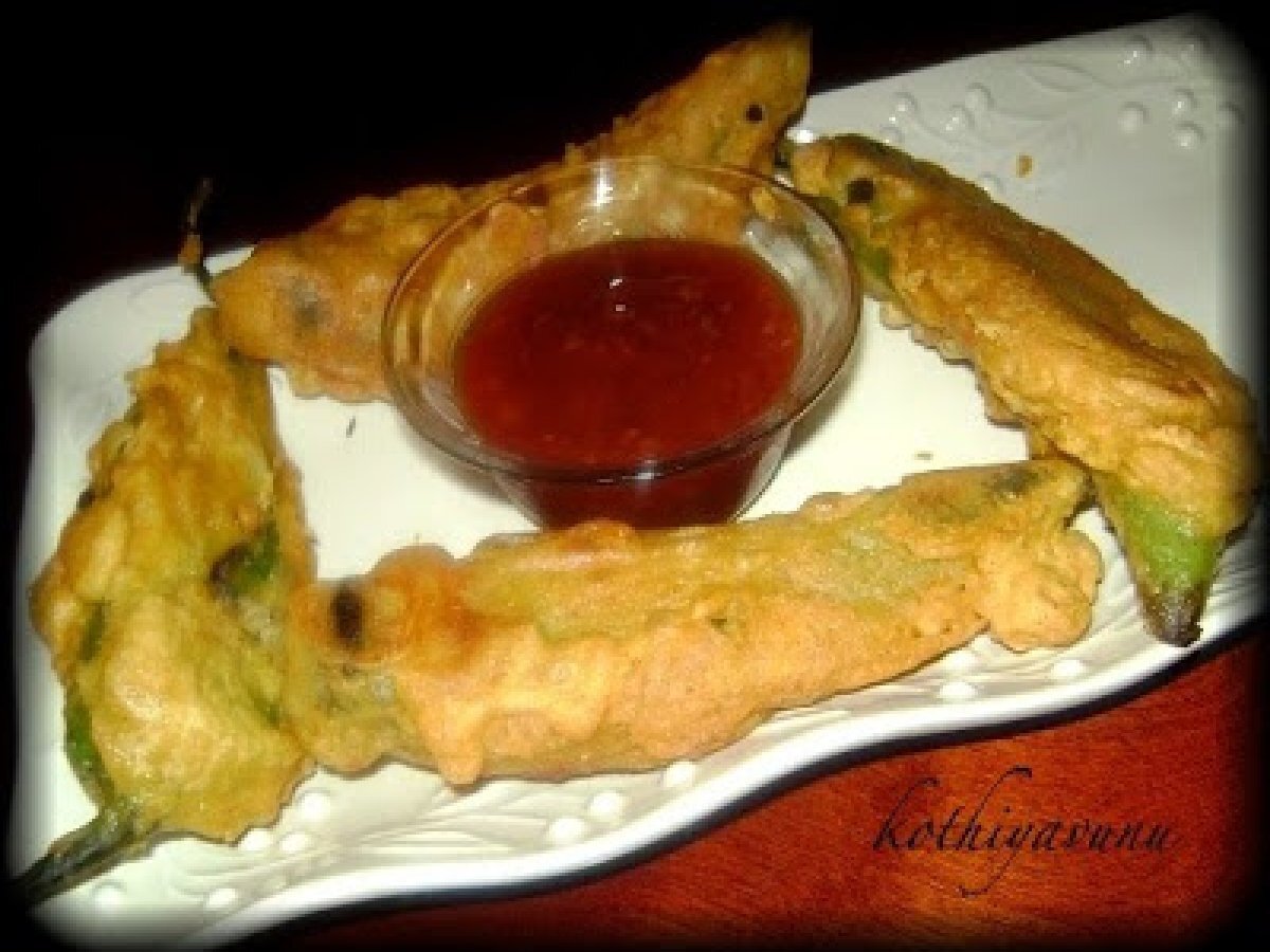 Mulaku Bajji /Chilly /Banana - Pepper Fritters - photo 2