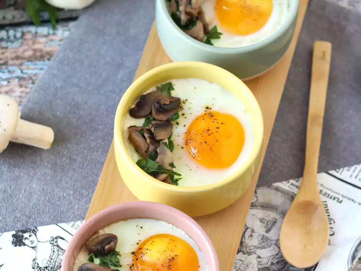 Mushroom baked eggs: a quick and ultra-comforting recipe! - photo 3