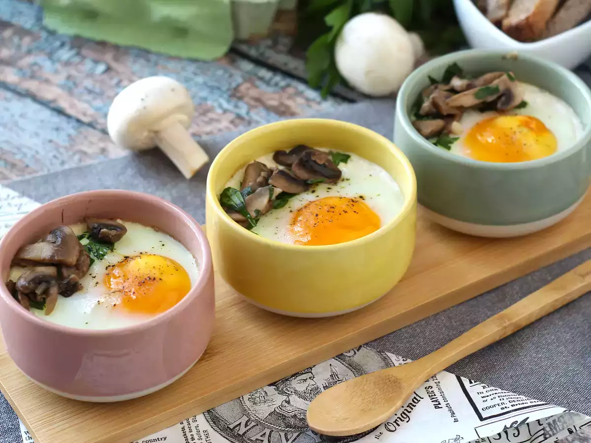 Mushroom baked eggs: a quick and ultra-comforting recipe! - photo 7