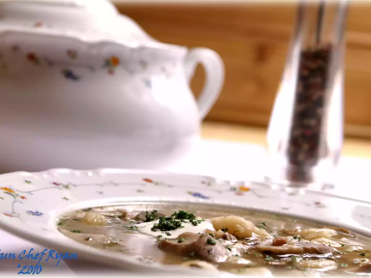 Mushroom Barley Soup