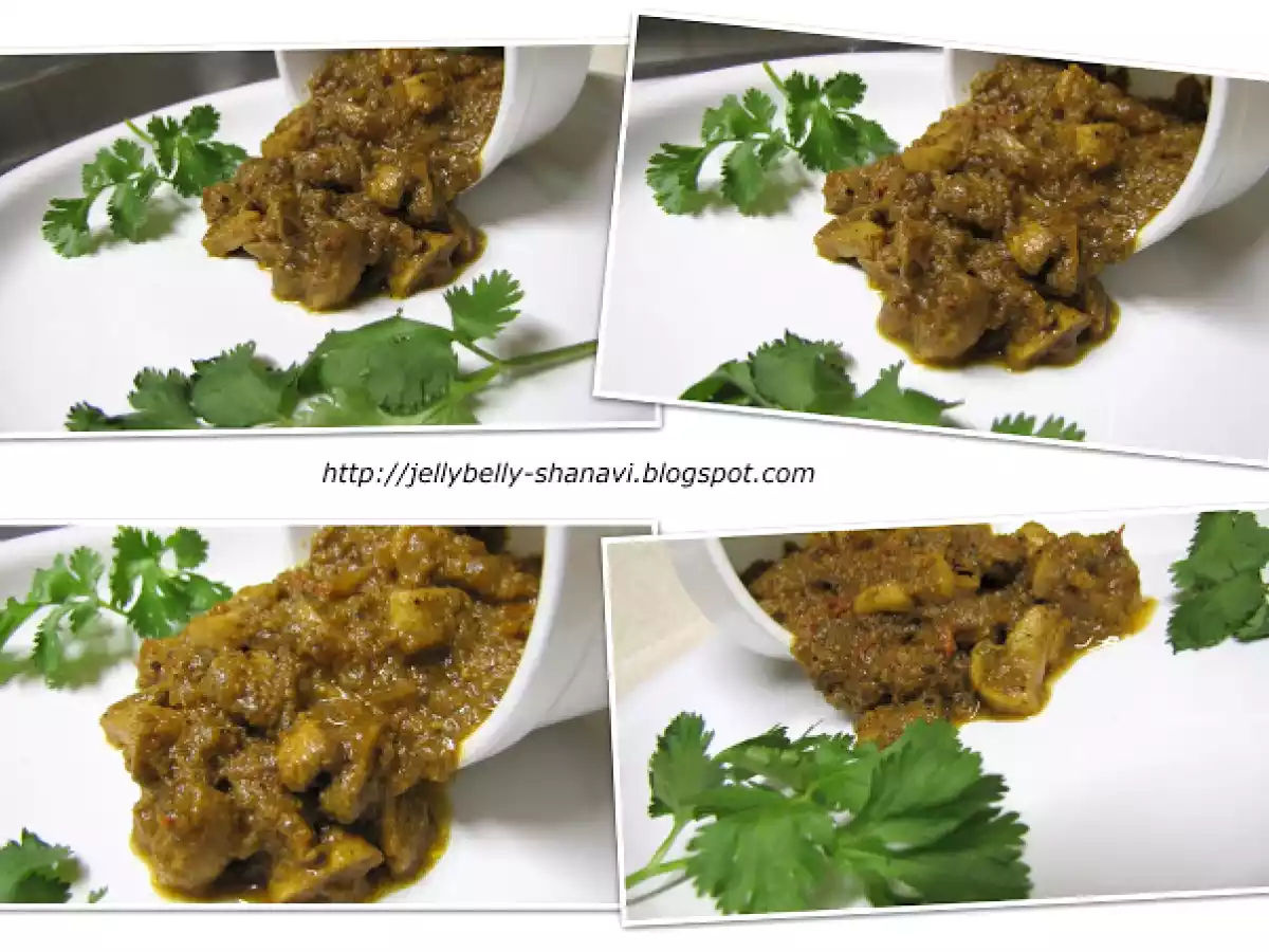 Mushroom ghee roast with an exception of ghee ... - photo 2