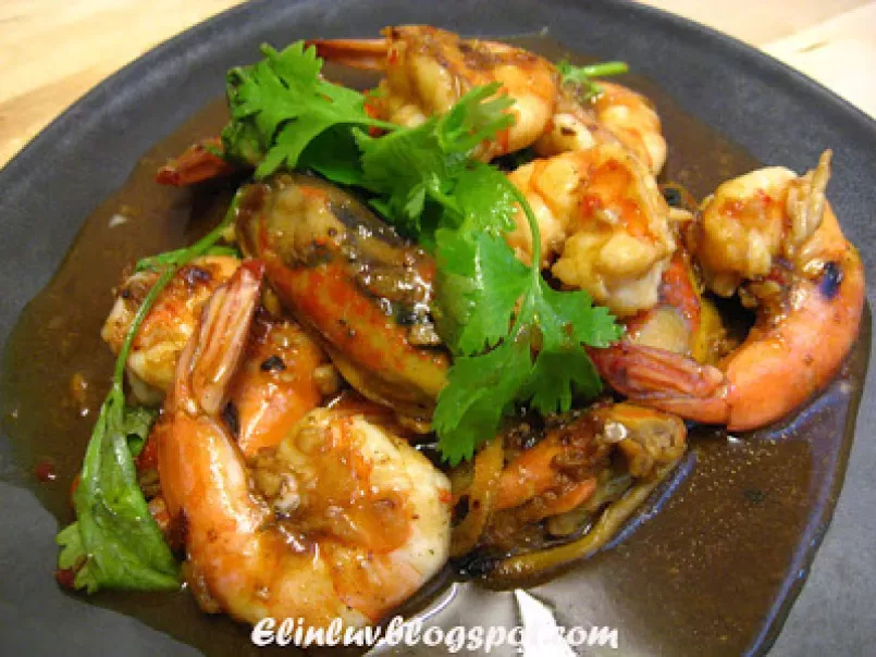 Mussels & Shrimps In Thai Chilli Sauce - photo 3